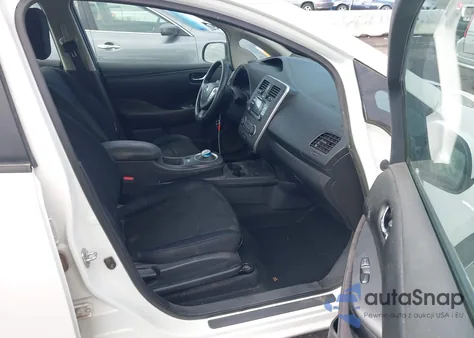 2015 Nissan Leaf S/Sl/Sv z USA, uszkodzony, nr VIN 1N4AZ0CP2FC333347